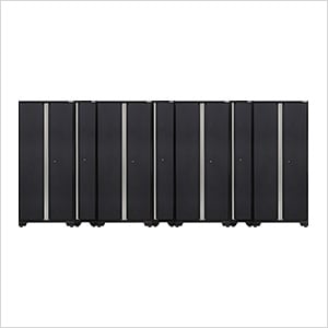 PRO Series Grey 4 x Multi-Use Lockers and 3 x Sports Lockers Set