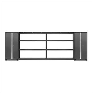 BOLD Series Grey 4-Piece Garage Cabinet System