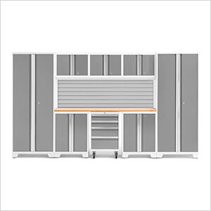 BOLD Series Platinum 9-Piece Set with Bamboo Top and Backsplash