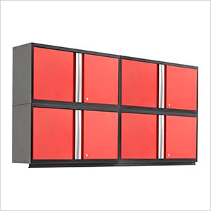 PRO Series Red 42-Inch Wall Cabinet (4 pack) - Greg Smith Equipment Sales