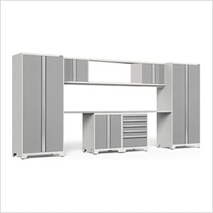 PRO Series Platinum 9-Piece Set with Stainless Steel Top