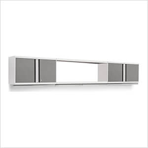PRO Series 3-Piece Wall Cabinet Set with Integrated Display Shelf