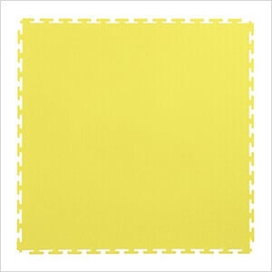 7mm Yellow PVC Smooth Tile (50 Pack)