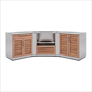 Grove 7-Piece Outdoor Kitchen Set with Countertops
