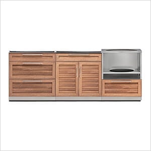 Grove 3-Piece Outdoor Kitchen Set (No Countertop)