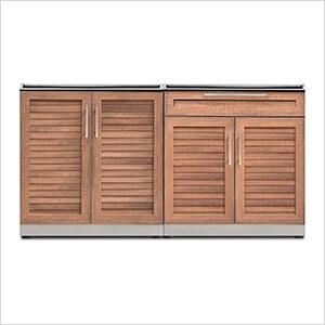 Grove 2-Piece Outdoor Kitchen Set (No Countertop)