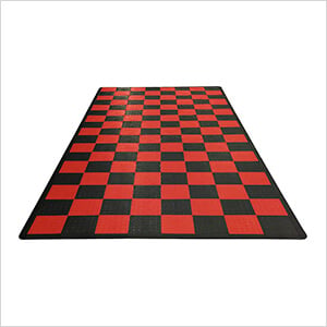 Diamondtrax Home Single Car Garage Floor Tile Mat
