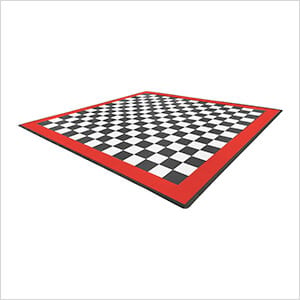 Diamondtrax Home Two Car Garage Floor Tile Mat