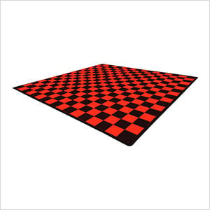 Diamondtrax Home Two Car Garage Floor Tile Mat