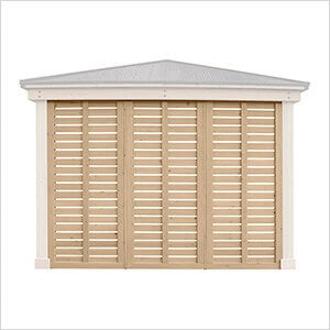10-Foot Meridian Privacy Wall