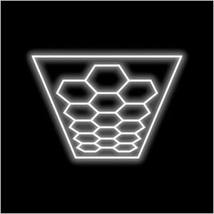 Small 15 Hex LED Lighting Kit with Border (16’ x 8’)