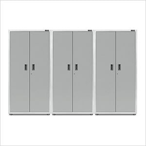 3 x Ready-To-Assemble 36-Inch Garage Cabinet