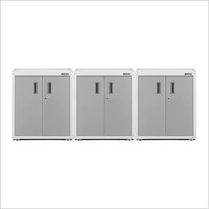 3 x Ready-To-Assemble 2-Door Modular GearBox