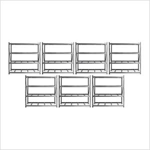 90-Inch Tool-Free Rack Shelving