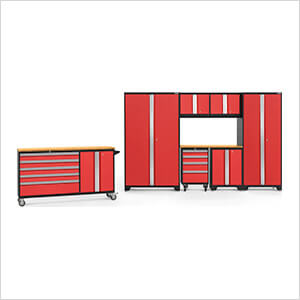 BOLD 8-Piece Project Center Set with Bamboo Top