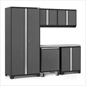 PRO Series Grey 6-Piece Set with Stainless Steel Top - Greg Smith Equipment Sales
