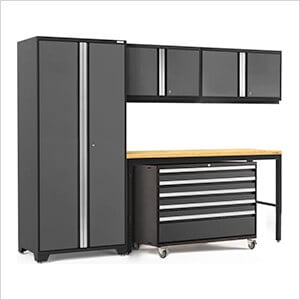 PRO Series Grey 5-Piece Set with Bamboo Top - Greg Smith Equipment Sales