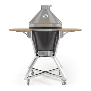 22-Inch Kamado Charcoal Grill with Cart