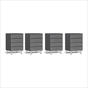 4-Piece 4-Drawer Garage Cabinet Kit