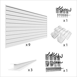 U-Turn Slatwall Wall Storage Bundle - Greg Smith Equipment Sales