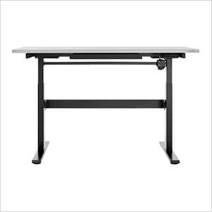 56-Inch Electric Adjustable Stainless Steel Worktable with Drawer - Greg Smith Equipment Sales