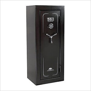 Preserve Fire Rated 24-Gun Safe with Electronic Lock (Black)