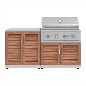 Grove 4-Piece Outdoor Kitchen Set with 36-Inch Natural Gas Performance Grill