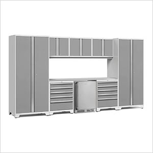 PRO Series Platinum 9-Piece Set with Stainless Steel Top
