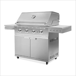 Outdoor Kitchen Grill Cart with 40-Inch Performance Grill