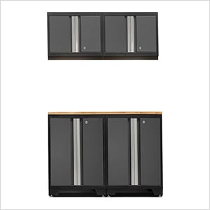BOLD Series Grey 5-Piece Set with Bamboo Top - Greg Smith Equipment Sales