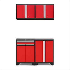 PRO 5-Piece Workbench Setup with Stainless Steel Top