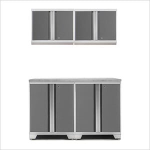 PRO Platinum 5-Piece Work Station with Stainless Steel Top