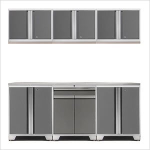 PRO Platinum 7-Piece Workbench Setup with Stainless Steel Top