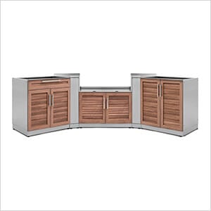 Grove 5-Piece Outdoor Kitchen Set (No Countertop)