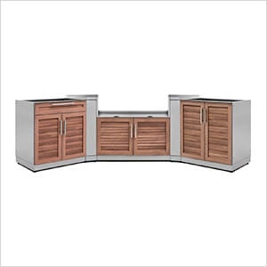 Grove 5-Piece Outdoor Kitchen Set (No Countertop)