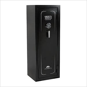 Preserve Fire Rated 18-Gun Safe with Electronic Lock (Black)
