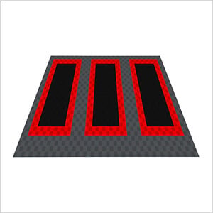 Ribtrax Pro Three Car Garage Floor Tile Mat