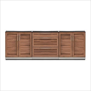 Grove 3-Piece Outdoor Kitchen Set (No Countertop)