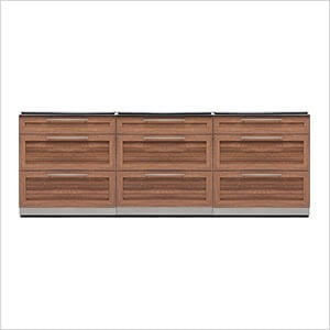 Grove 3-Piece Outdoor Kitchen Set (No Countertop)