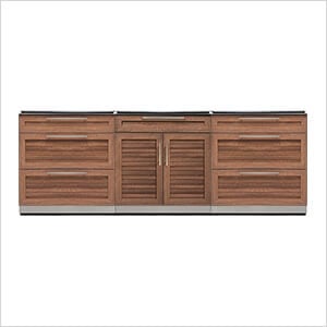 Grove 3-Piece Outdoor Kitchen Set (No Countertop)