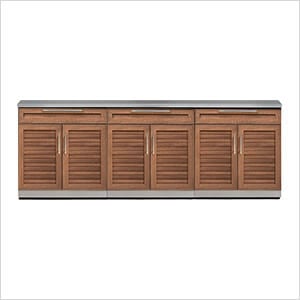 Grove 4-Piece Outdoor Kitchen Set with Countertops