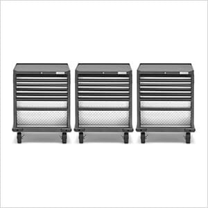 3 x Premier 7-Drawer Modular GearDrawer