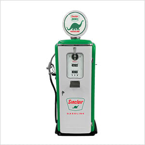 Sinclair Dino Gasoline Tokheim 39 Style Gas Pump Replica with Beer Tap