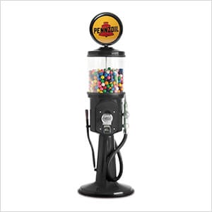 Pennzoil Retro Gas Pump Replica Mini Gravity Feed Gumball Machine