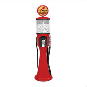 Gilmore Gasoline Retro Gas Pump Replica Junior Gravity Feed Gumball Machine