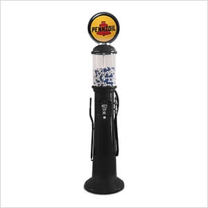 Pennzoil Retro Gas Pump Replica Tall Gravity Feed Gumball Machine