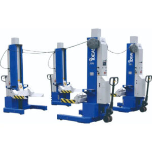 iDEAL MSC-18K-X-472 72,000 Lbs ALI Certified Wheel Engaging Mobile Column Set (Set of 4)