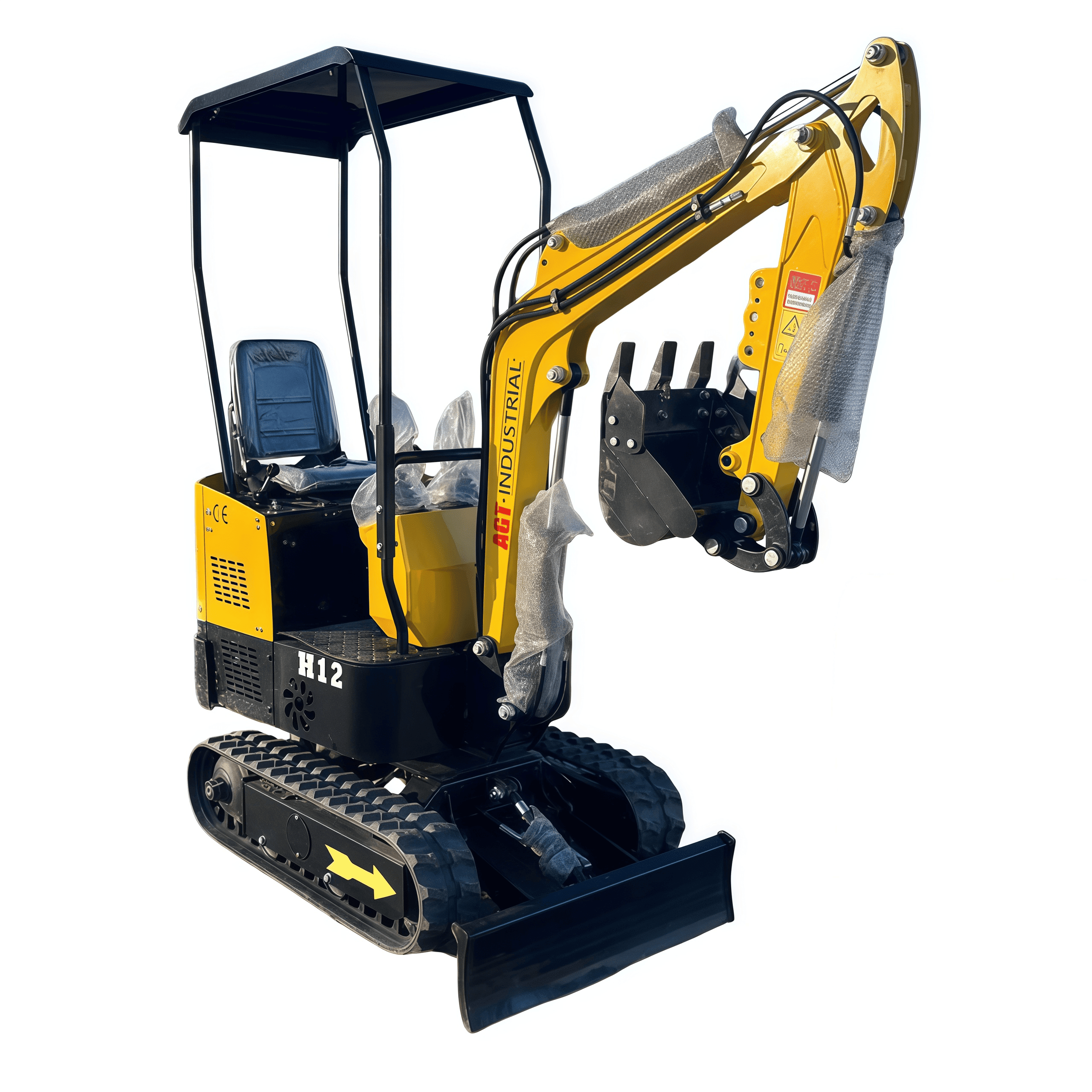 NEW AGT 13.5HP, 1Ton B&S Engine Mini Compact Excavator Micro Crawler Digger, Gasoline For Sale USA Stock | AGT-H12 - Greg Smith Equipment Sales
