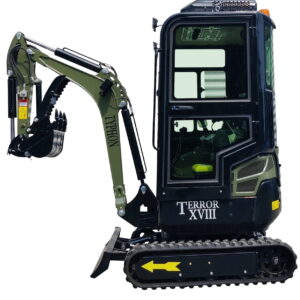 TYPHON TERROR XVIII Prestige 2 Ton Mini Excavator KUBOTA Diesel Engine USA